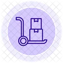 Hand Truck Icon