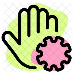 Hand Virus  Icon