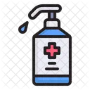 Hand Wash Liquid Soap Cleaning Icon