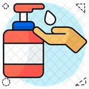 Hand Wash Hand Sanitizer Liquid Soap Icon