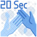 Hand Washing 20 Second  Icon