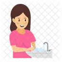 Hand Washing Hand Hygiene Hand Cleaning Icon