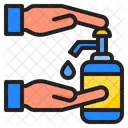 Hand Sanitizer Hygiene Clean Icon