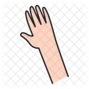 Hand Waving  Symbol
