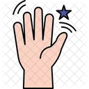 Hand Waving  Icon