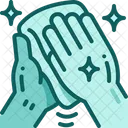 Hand wiping  Icon