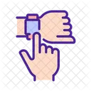 Hand Smart Touchpad Icon