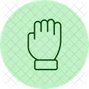 Hand ziehen  Symbol