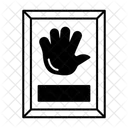 Handabdruck Kunst Erwachsene Fingermalerei Symbol