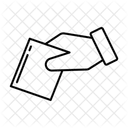 Handabstimmung  Symbol