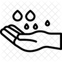 Hände einweichen  Symbol