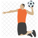 Handball Player Male Player Icon