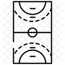 Handball Court Icon
