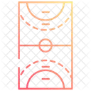 Handball Court Icon
