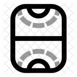 Handball field  Icon