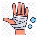 Handbehandlung  Symbol