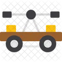 Handcar Rail Vehicle Icon