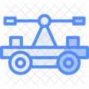 Handcar Rail Vehicle Icon