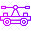 Handcar Rail Vehicle Icon