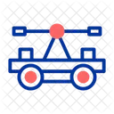 Handcar Rail Vehicle Icon
