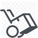 Delivery Handcart Logistics Icon