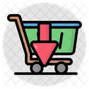 Handcart Pushcart Add To Cart Icon