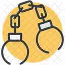 Handcuff Manacles Shackles Icon