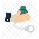 Corruption And Punishment Flat Icon Set Icons Are Created On Pixel Grid 48 X 48 Pixel Lets Enjoy Please Icon