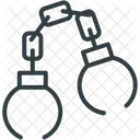 Handcuff Manacles Shackles Icon