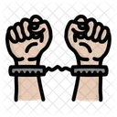 Handcuffed Handcuffs Hand Cuffs Symbol