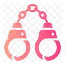 Handcuffs Prision Corrupted Icon