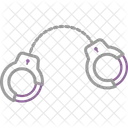 Handcuffs Fetish Hand Icon