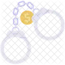 Handcuffs Restraint Arrest Icon