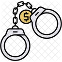 Handcuffs Restraint Arrest Icon