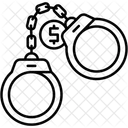Handcuffs Restraint Arrest Icon