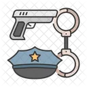Handcuffs Crime Justice Icon