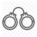 Handcuffs Chain Lock Icon