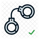 Handcuffs Hand Arrest Icon