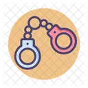 Handcuffs Criminal Crime Icon