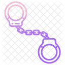 Handcuffs Bail Penalty Icon