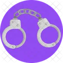 Law And Order Justice Handcuffs Icon