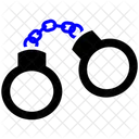 Handcuffs Flat  Icon