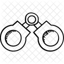 Handcuffs Manacles Shackles Icon