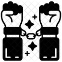 Handcuffs Magic Confinement Chain Handcuff Icon
