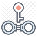 Manacles Handcuffs Restraint Icon