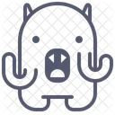 Hande Charakter Kreatur Symbol