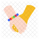Hande Hand Hintergrund Symbol