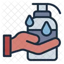 Handedesinfektionsmittel Hygiene Pflege Symbol