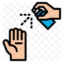 Handdesinfektionsmittel  Symbol