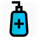 Handedesinfektionsmittel Spray Flasche Symbol